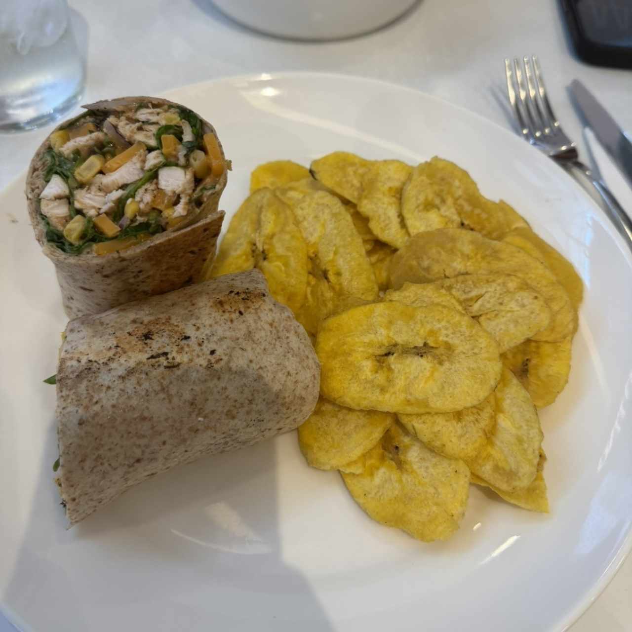 Jerk Chicken Wrap