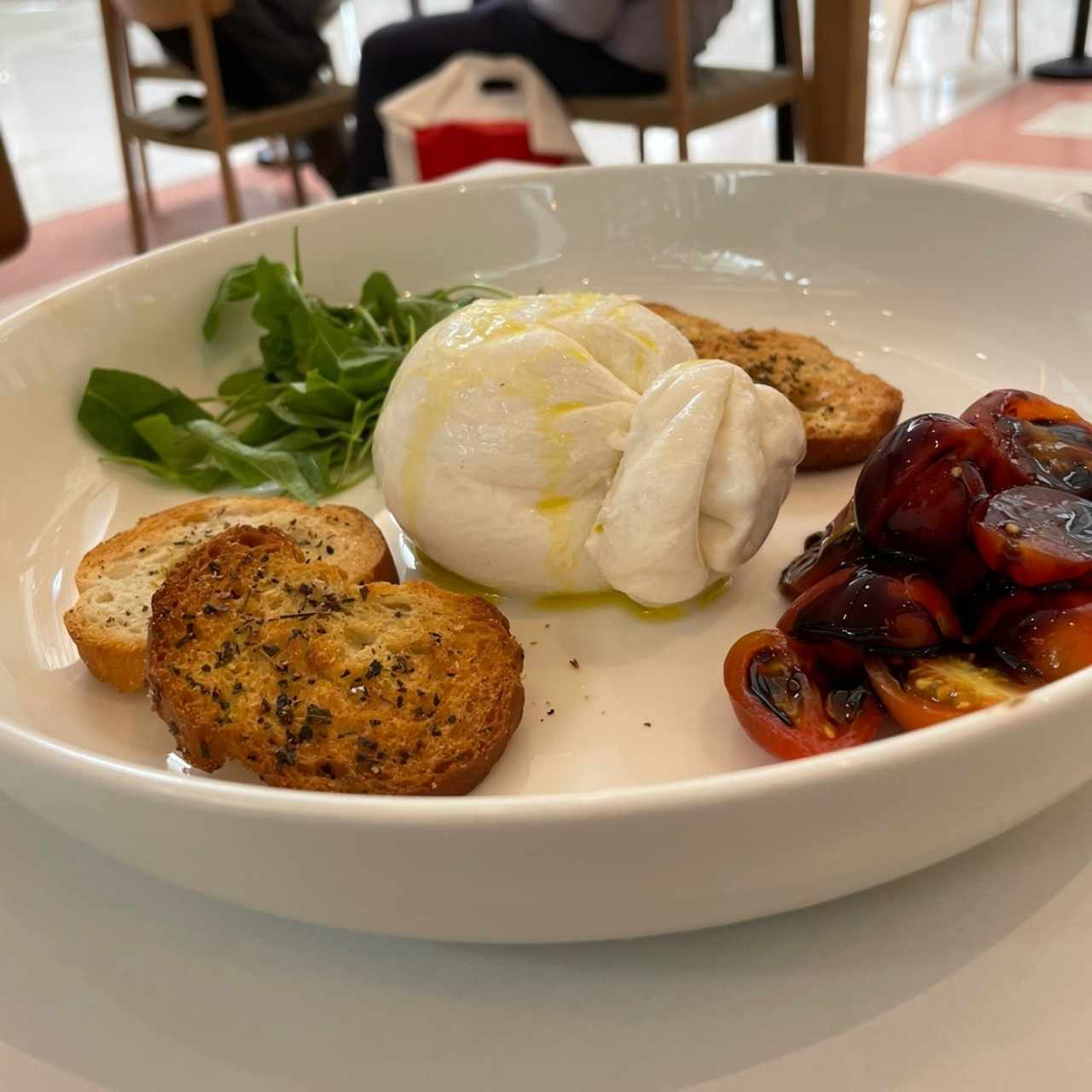 Plato Recomendados - Burrata