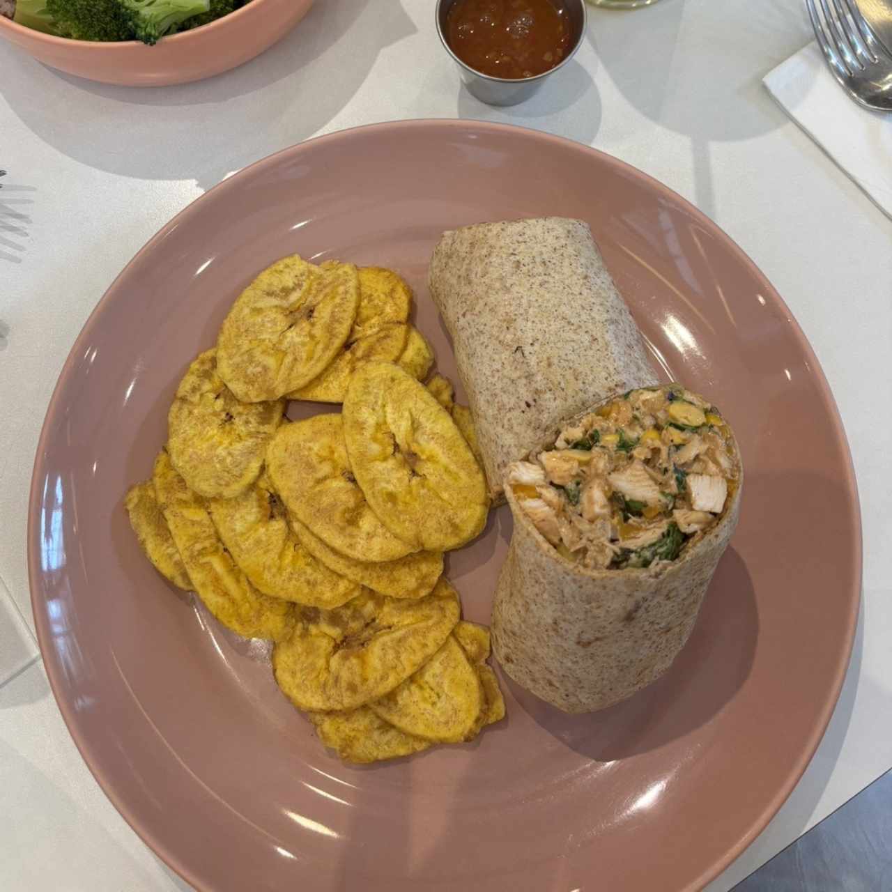 Jerk Chicken Wrap