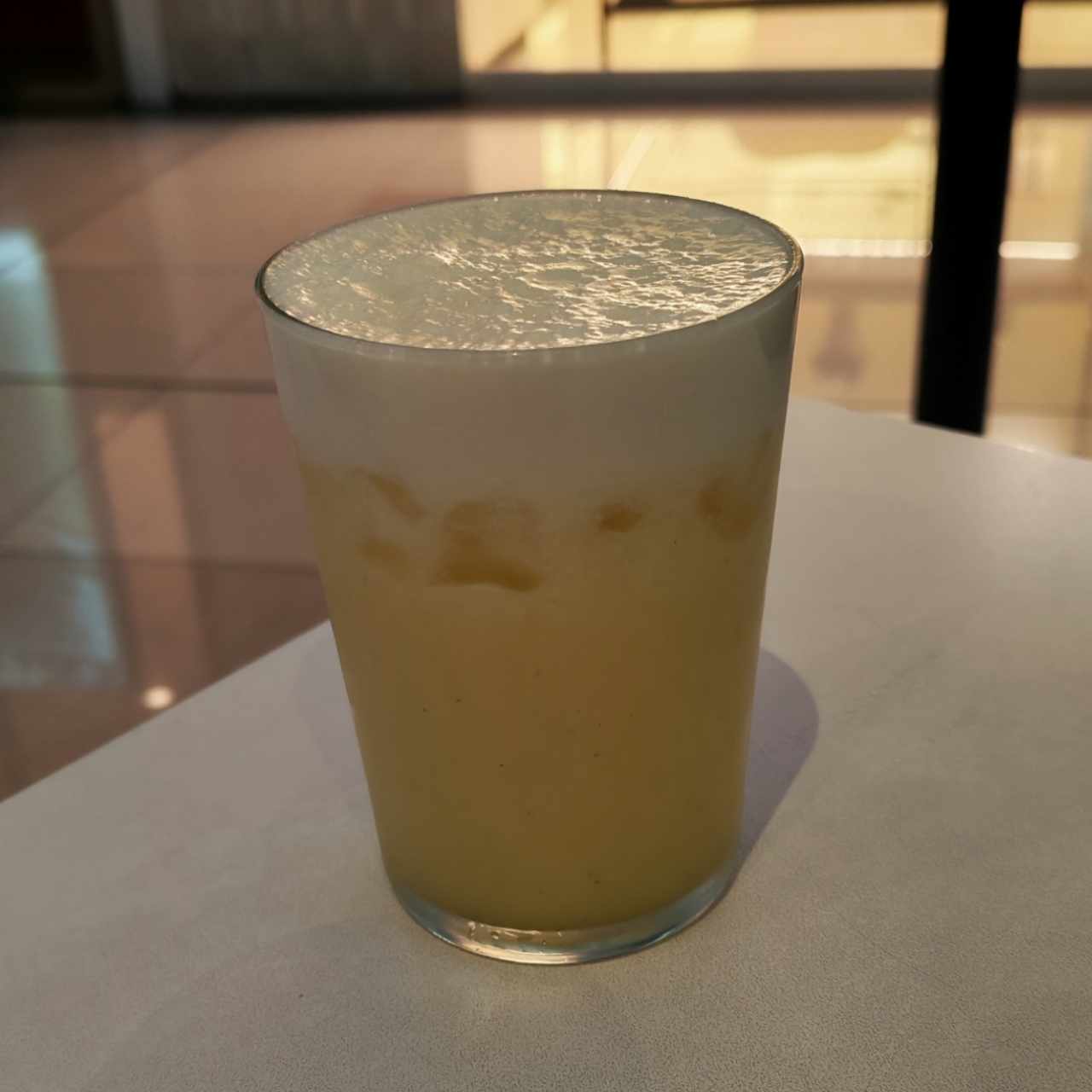 Jugo natural de piña