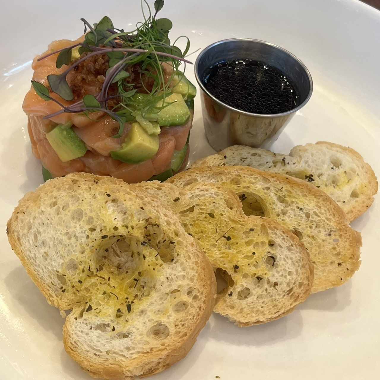 Avocado and Salmon Tartare