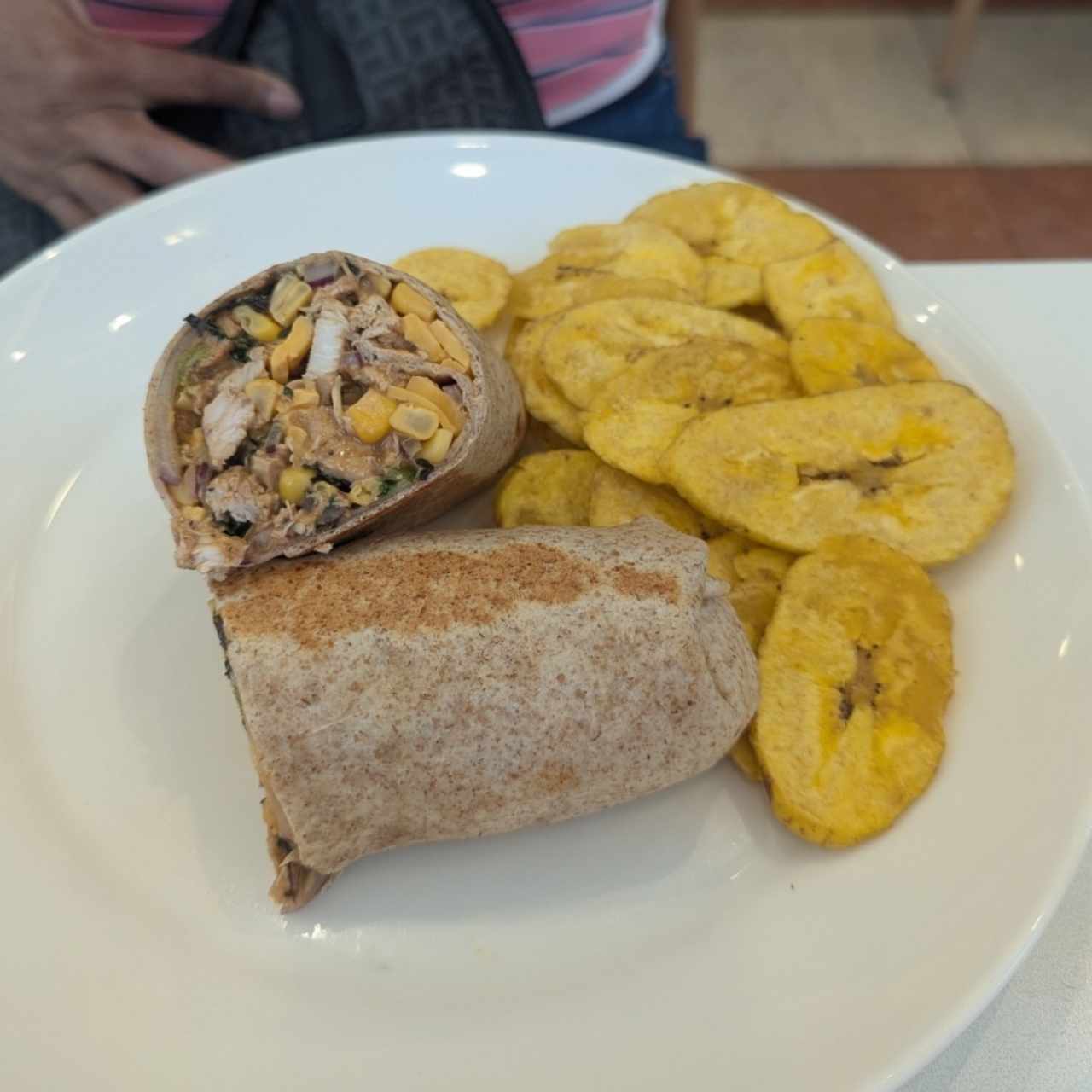 Jerk Chicken Wrap
