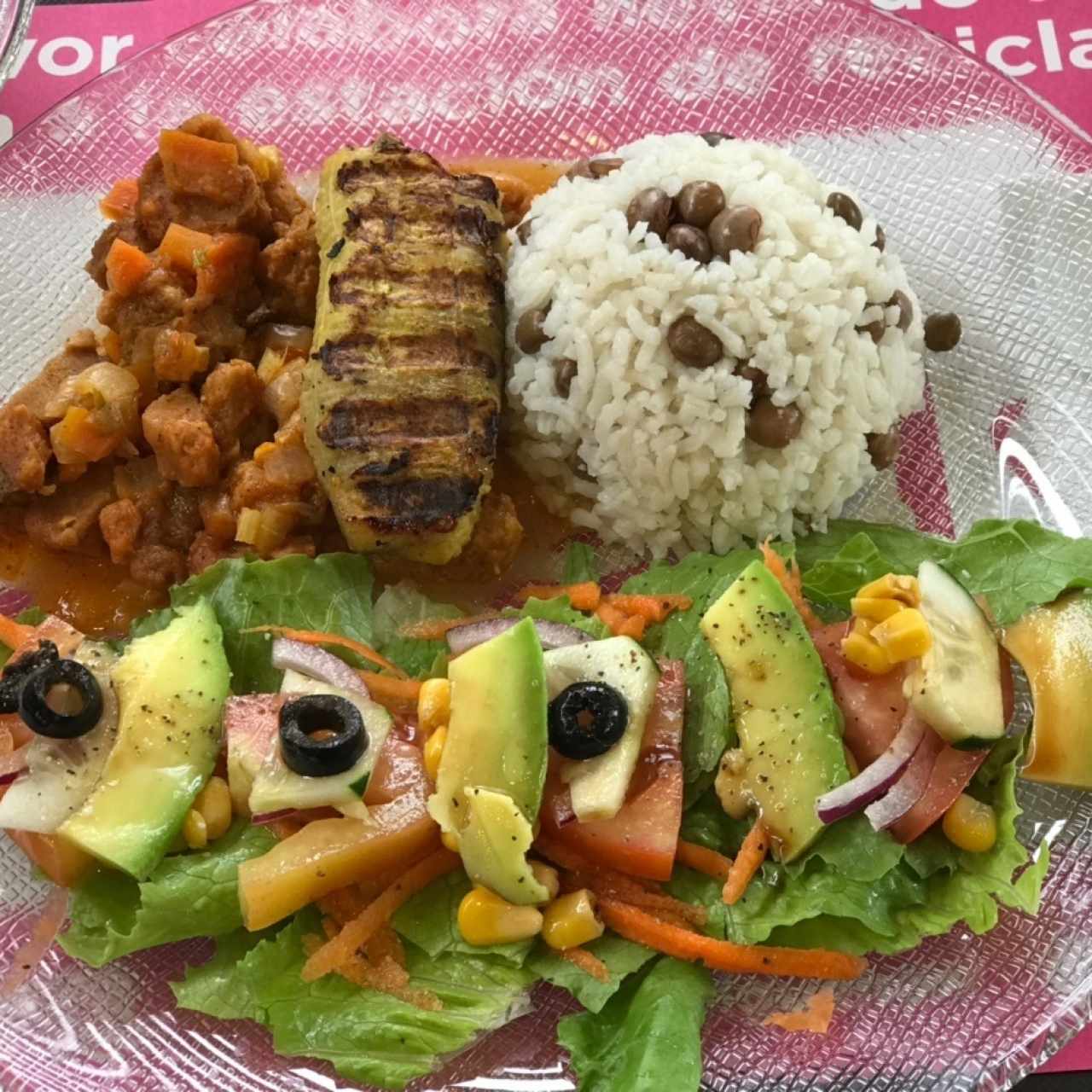 menu lunch con sopa