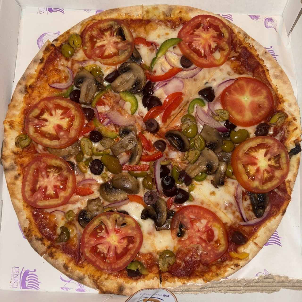 Pizza vegetariana