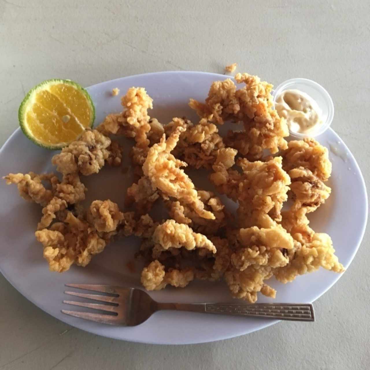 Arañitas de calamar