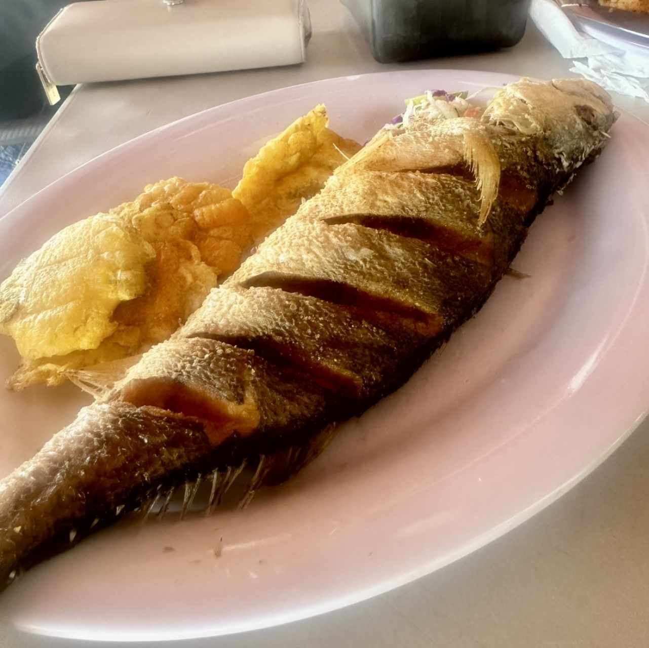 Mariscos - Corvina Frita (Entera)