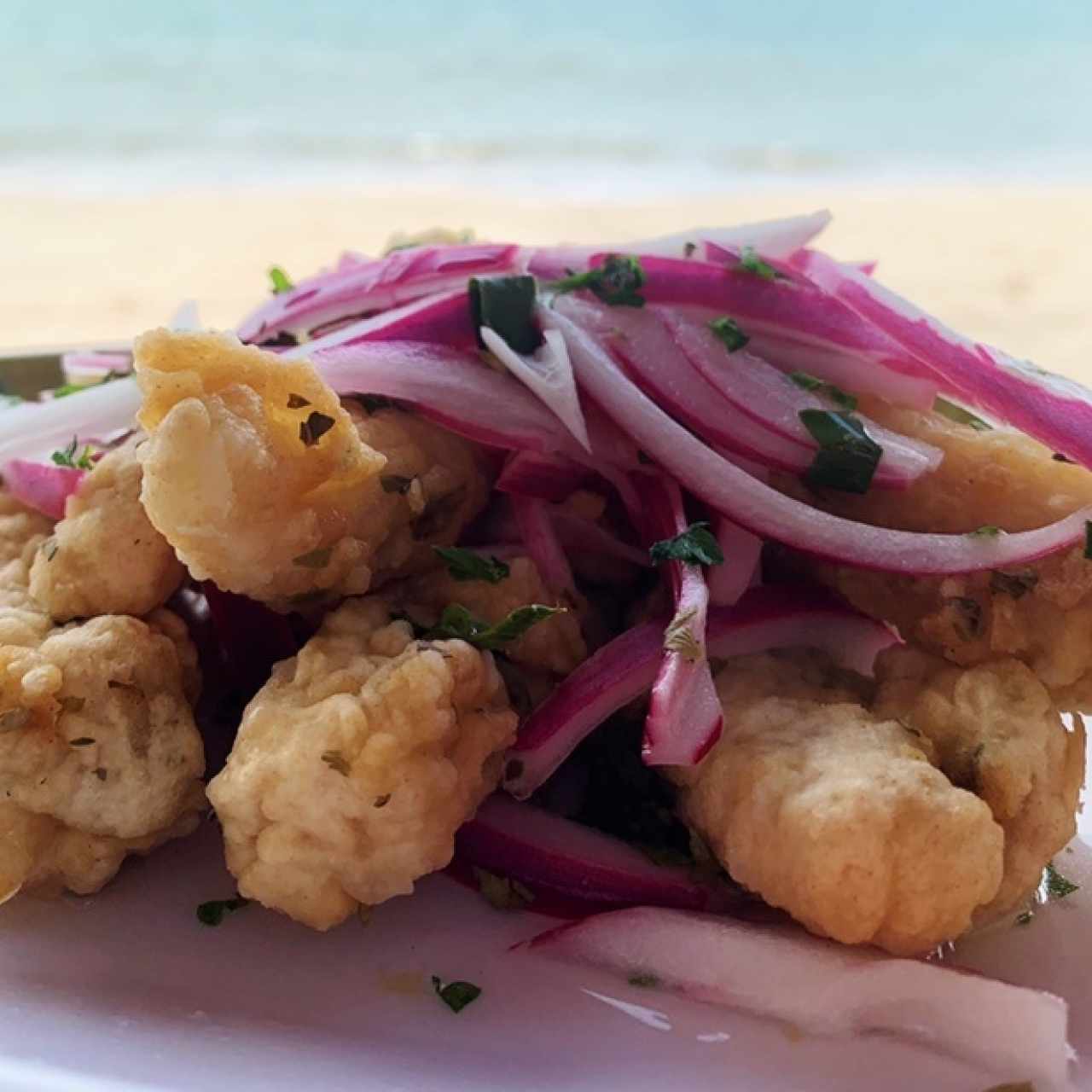 Ceviche frito