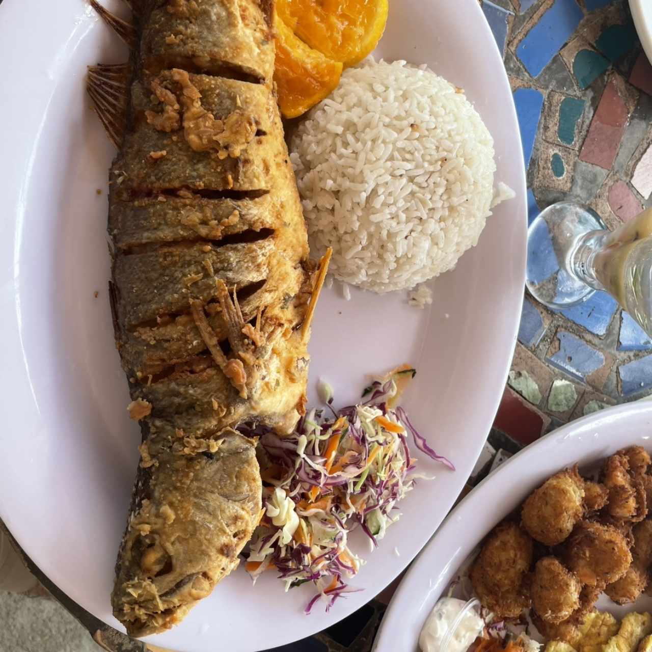 Mariscos - Corvina Frita (Entera)