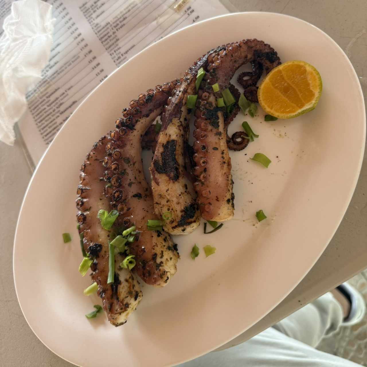 Pulpo a la plancha