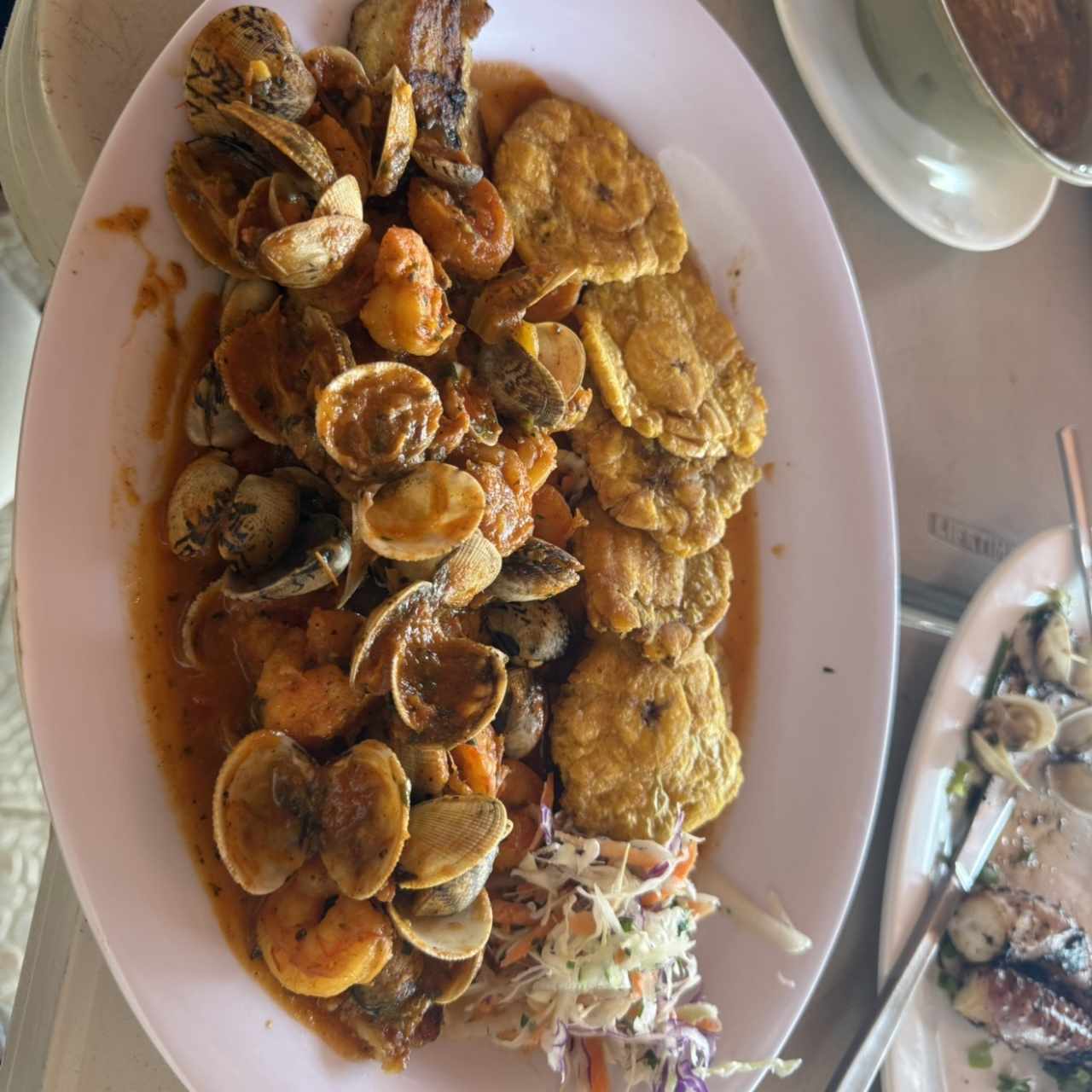 Filete de Corvina a la Marinera