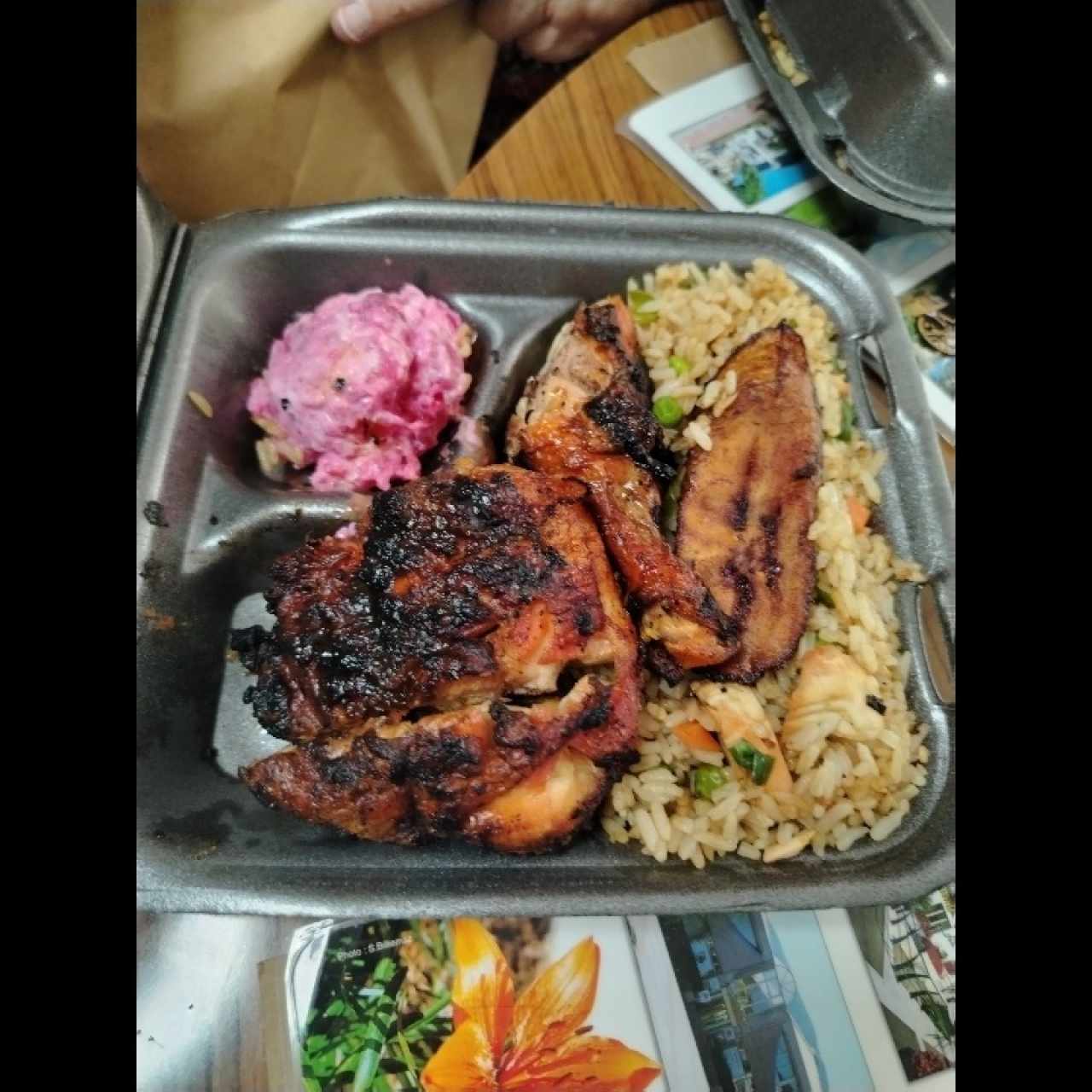 Asados Individuales - 1/4 de Pollo pechuga 