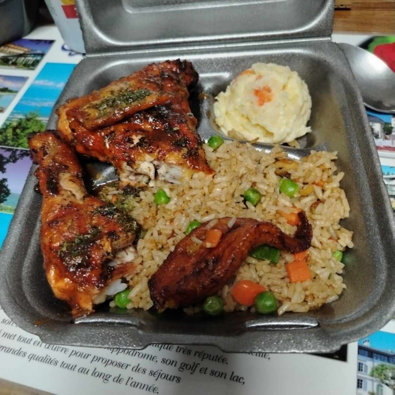 Asados Individuales - 1/4 de Pollo