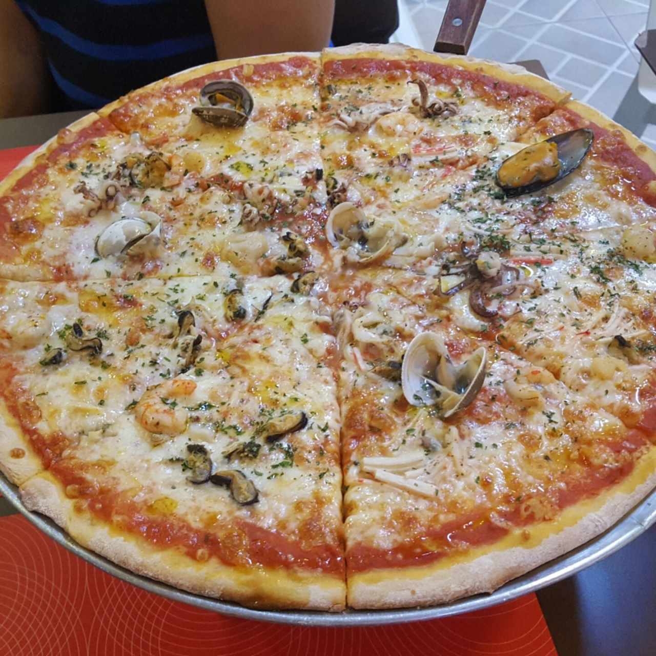 Pizza frutti di mare