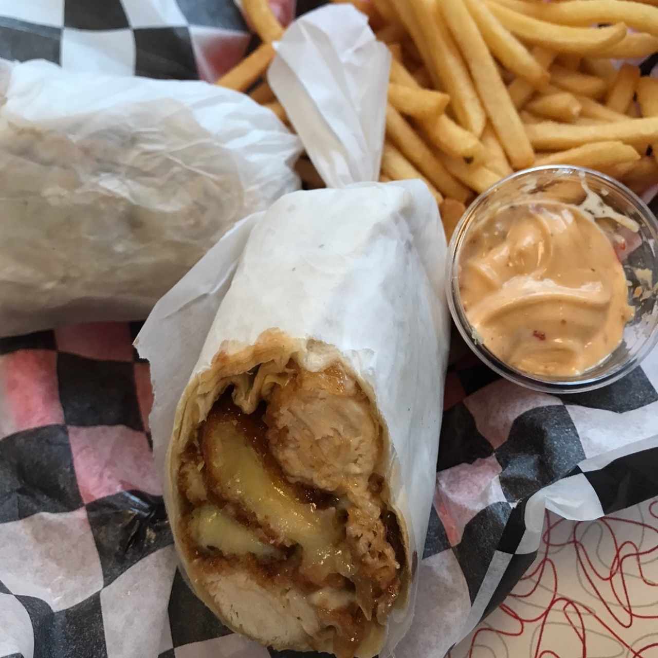 Menú Roadster's - BBQ Chicken Wrap