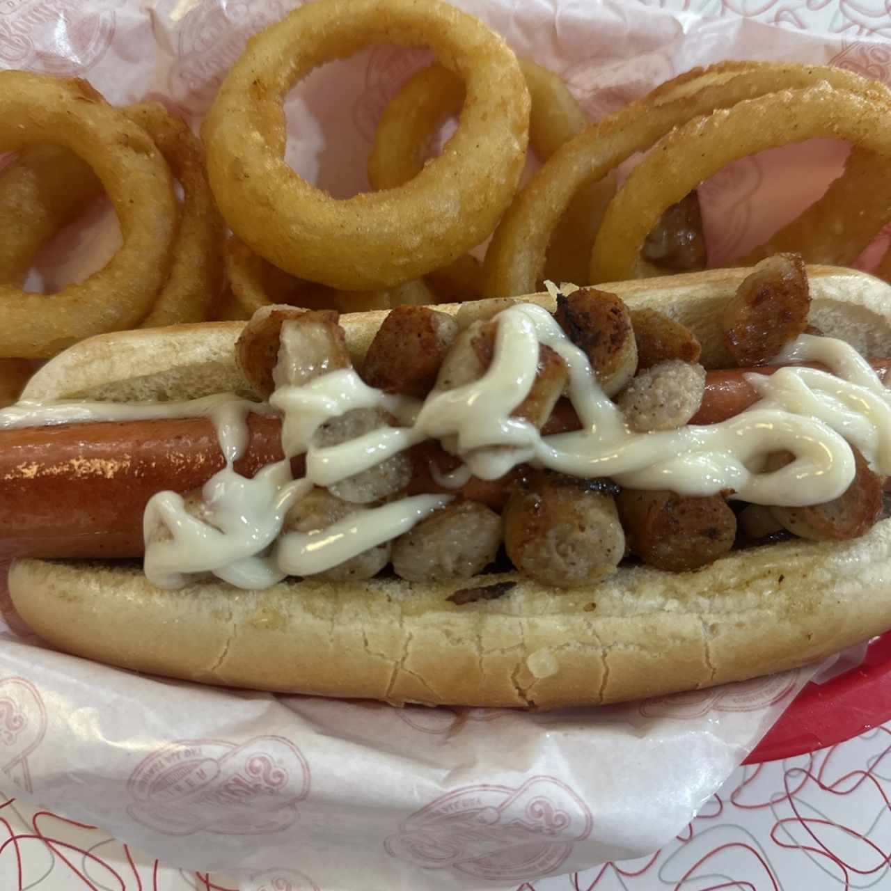 Texas Ranger Hot Dog