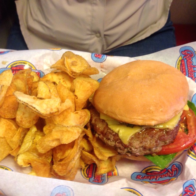 Chimichurri burger