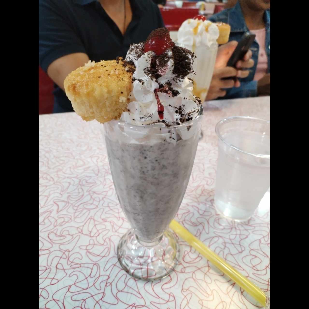 Malteada de oreo