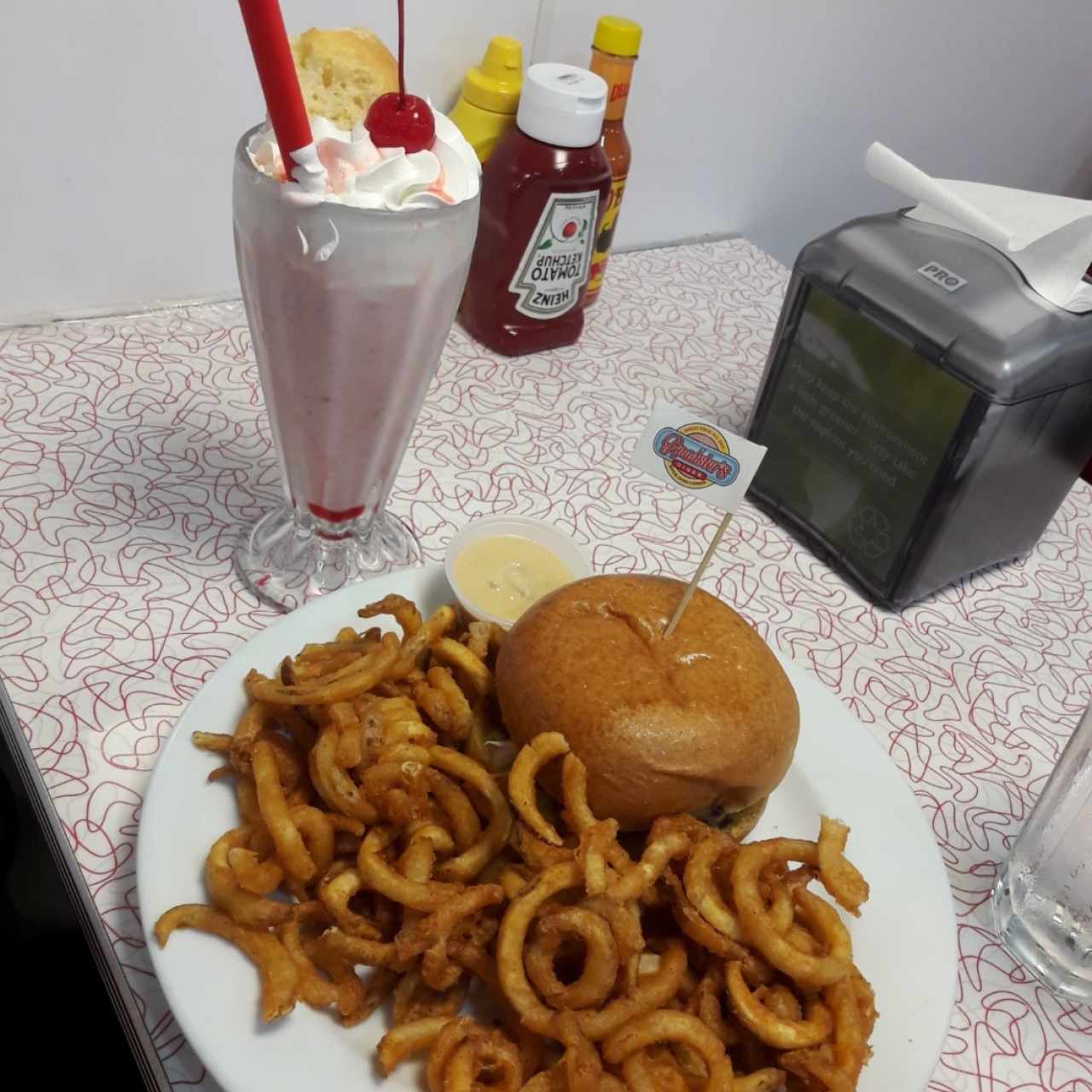 raw burger