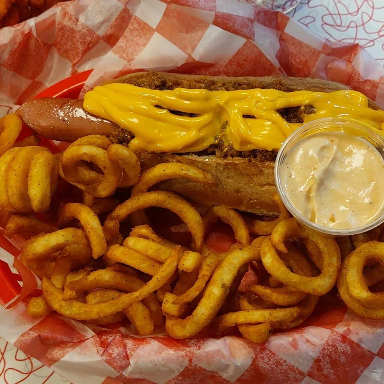 hot dog chilli cheese