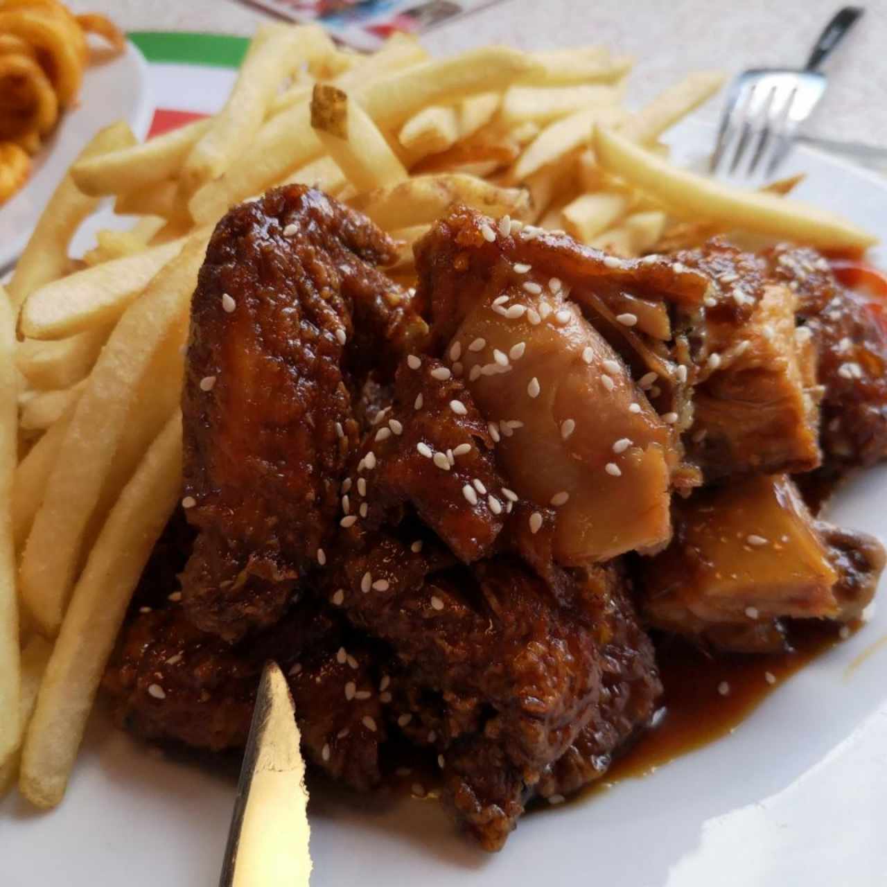 pollo frito estilo coreano