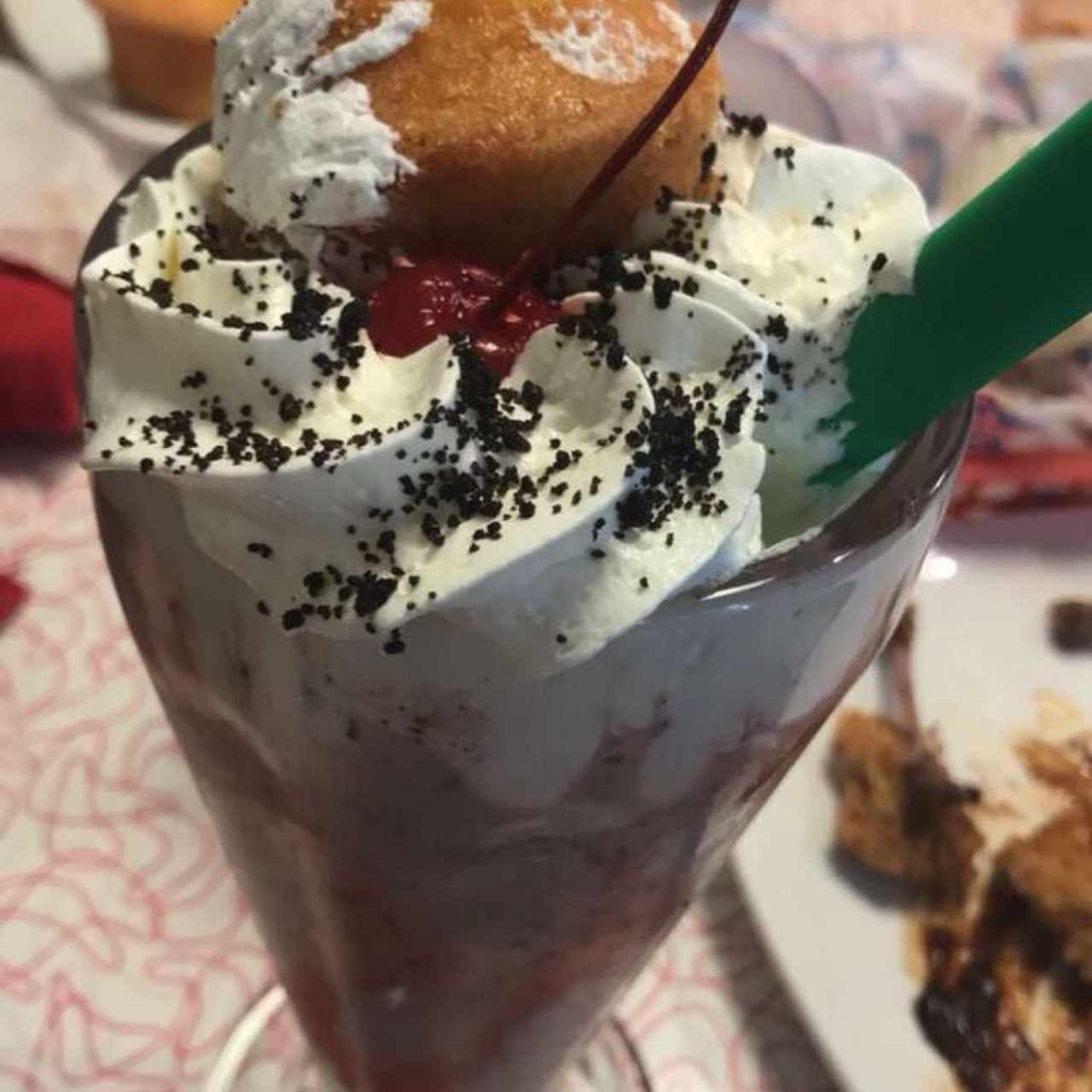 Milkshake de Fresa-Oreo