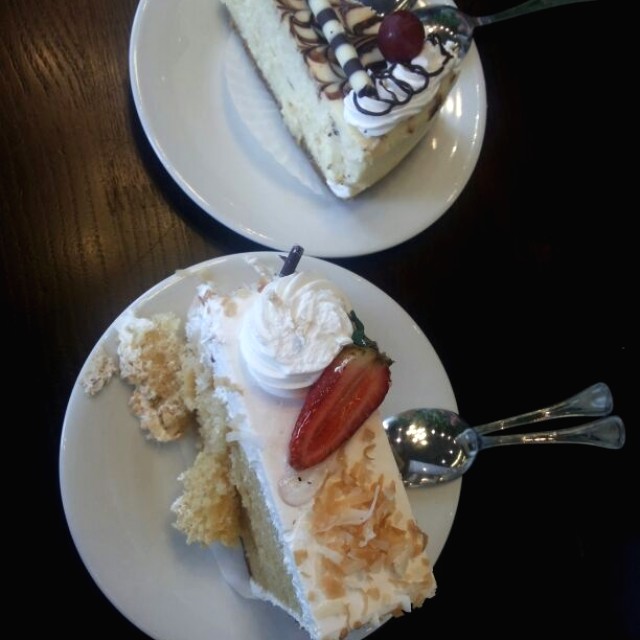 Cheese Cake y Bizcocho de Vainilla