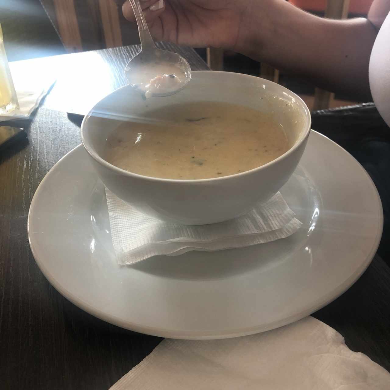 crema de marisco