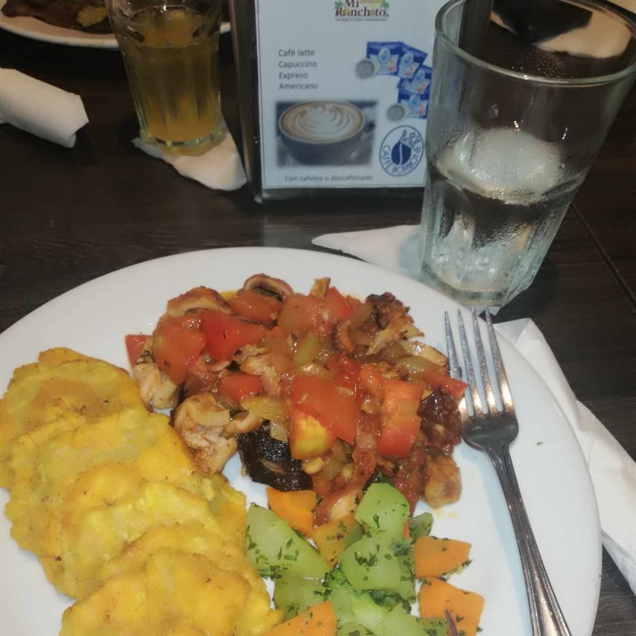 pulpo al ajillo