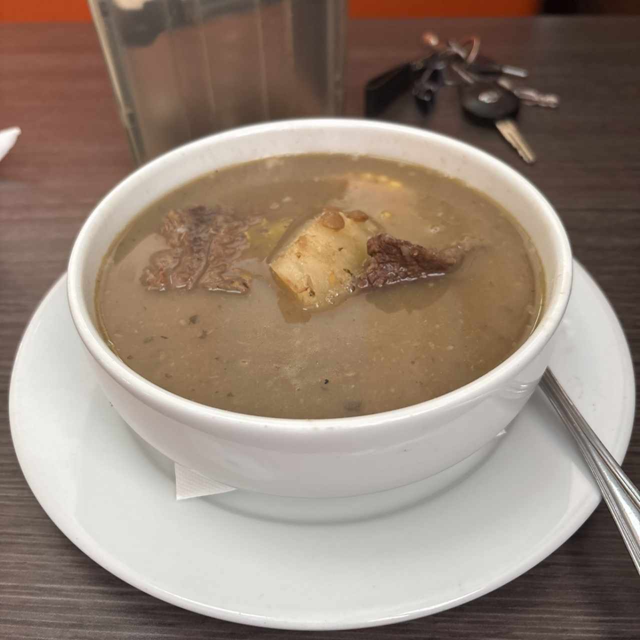 Sopa de carne 