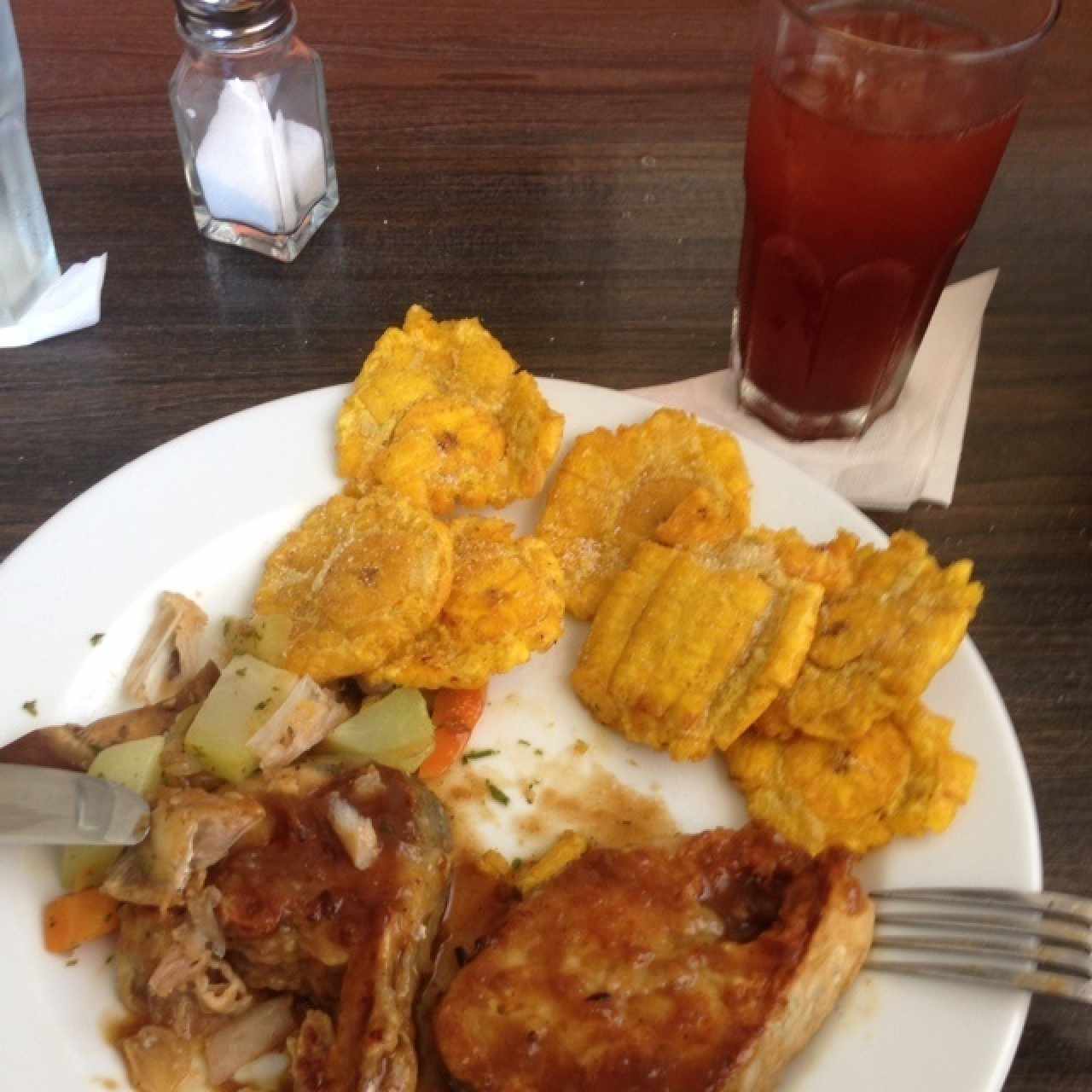 Róbalo en salsa de maracuya