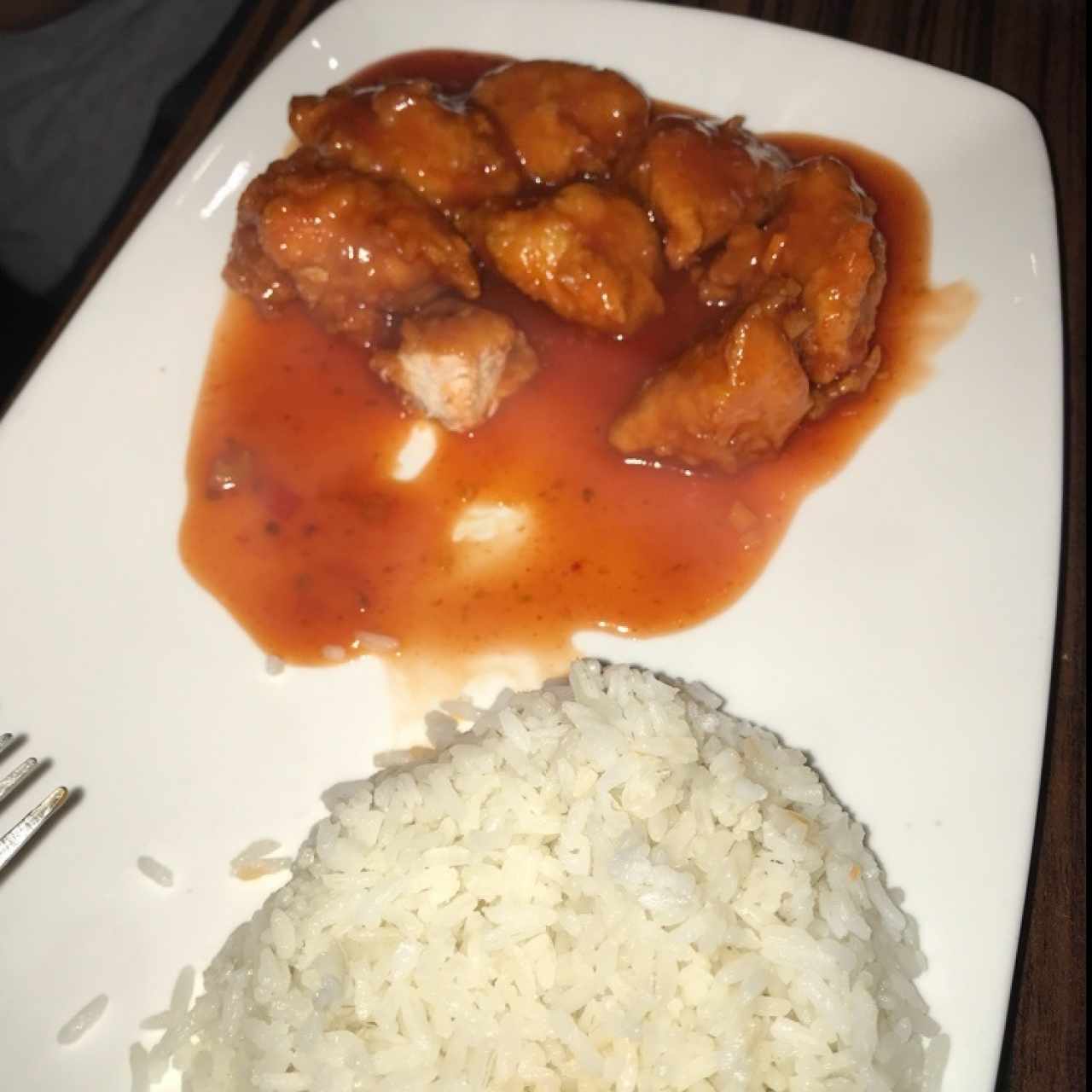 pollo agridulce
