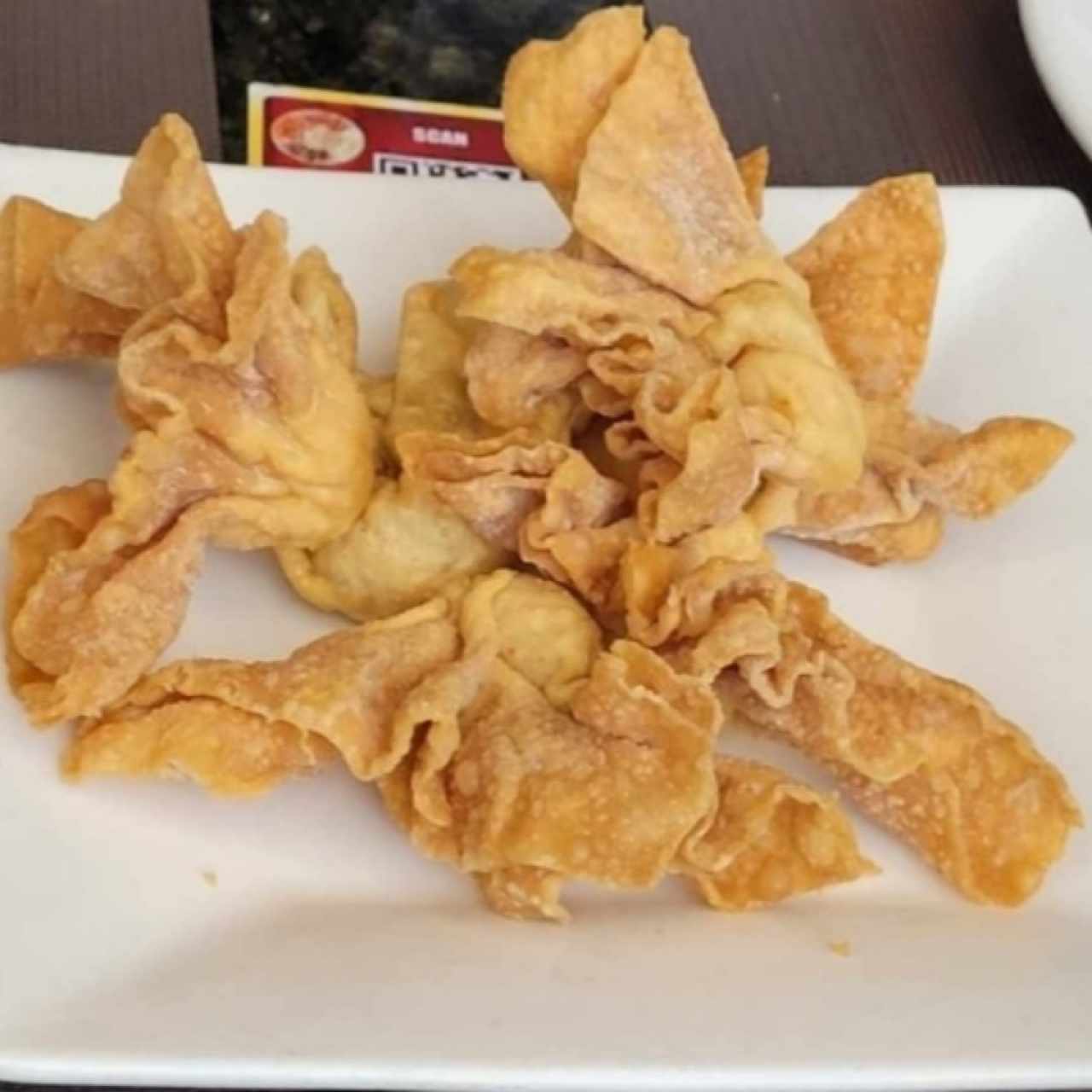 Wanton Relleno de Camarones