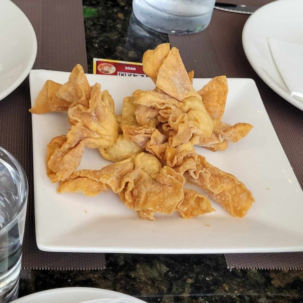 Wanton Relleno de Camarones