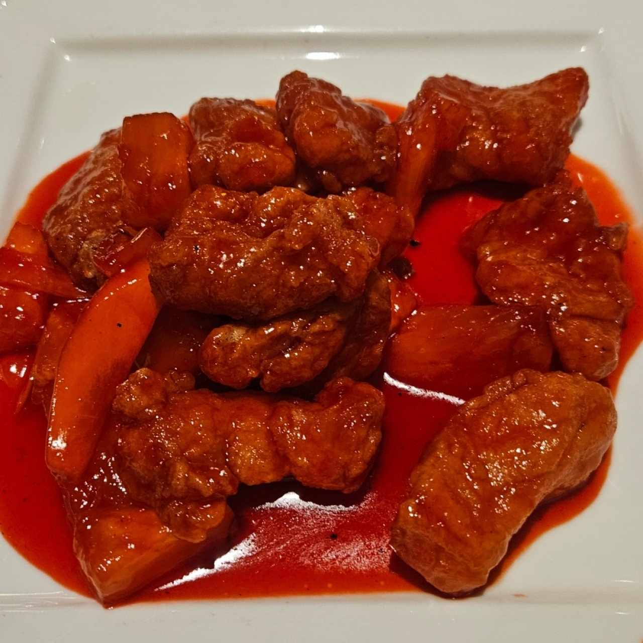 Platos Fuertes - Dulce y Agrio de pescado