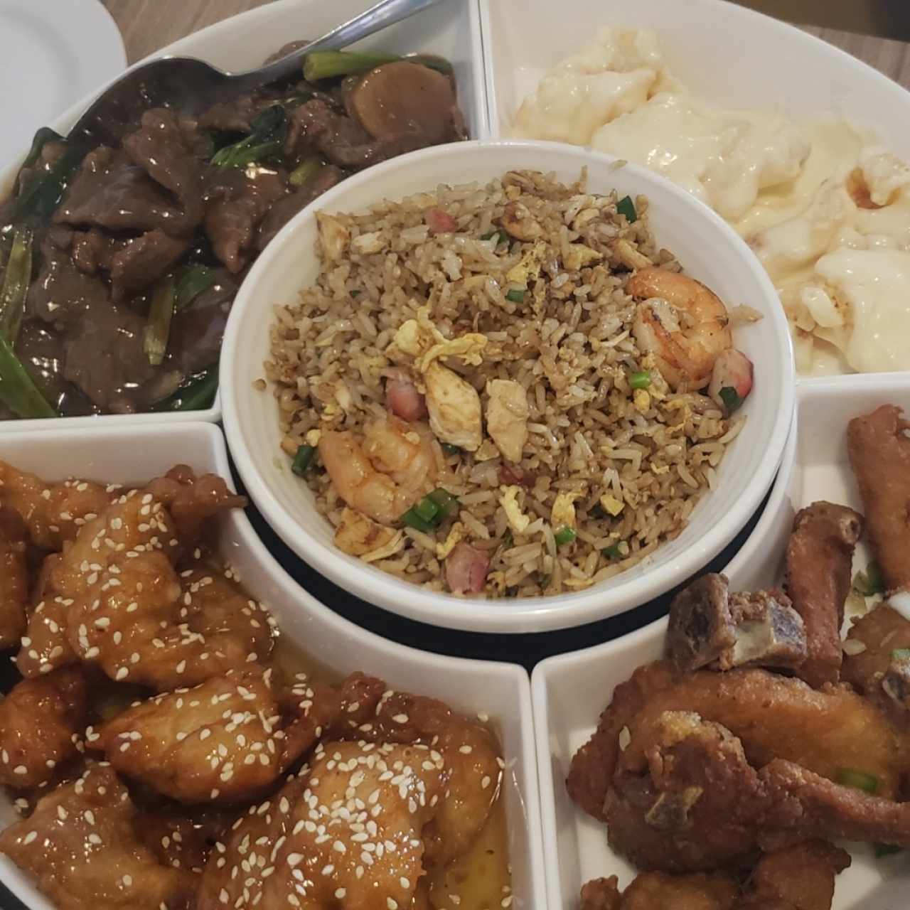plato de degustación 
