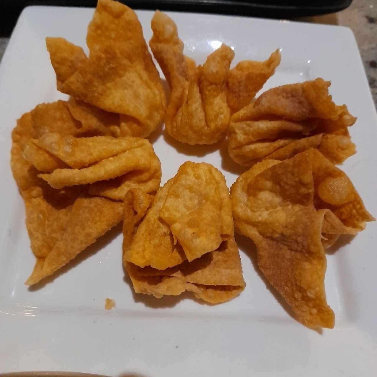 Wanton Relleno de Camarones