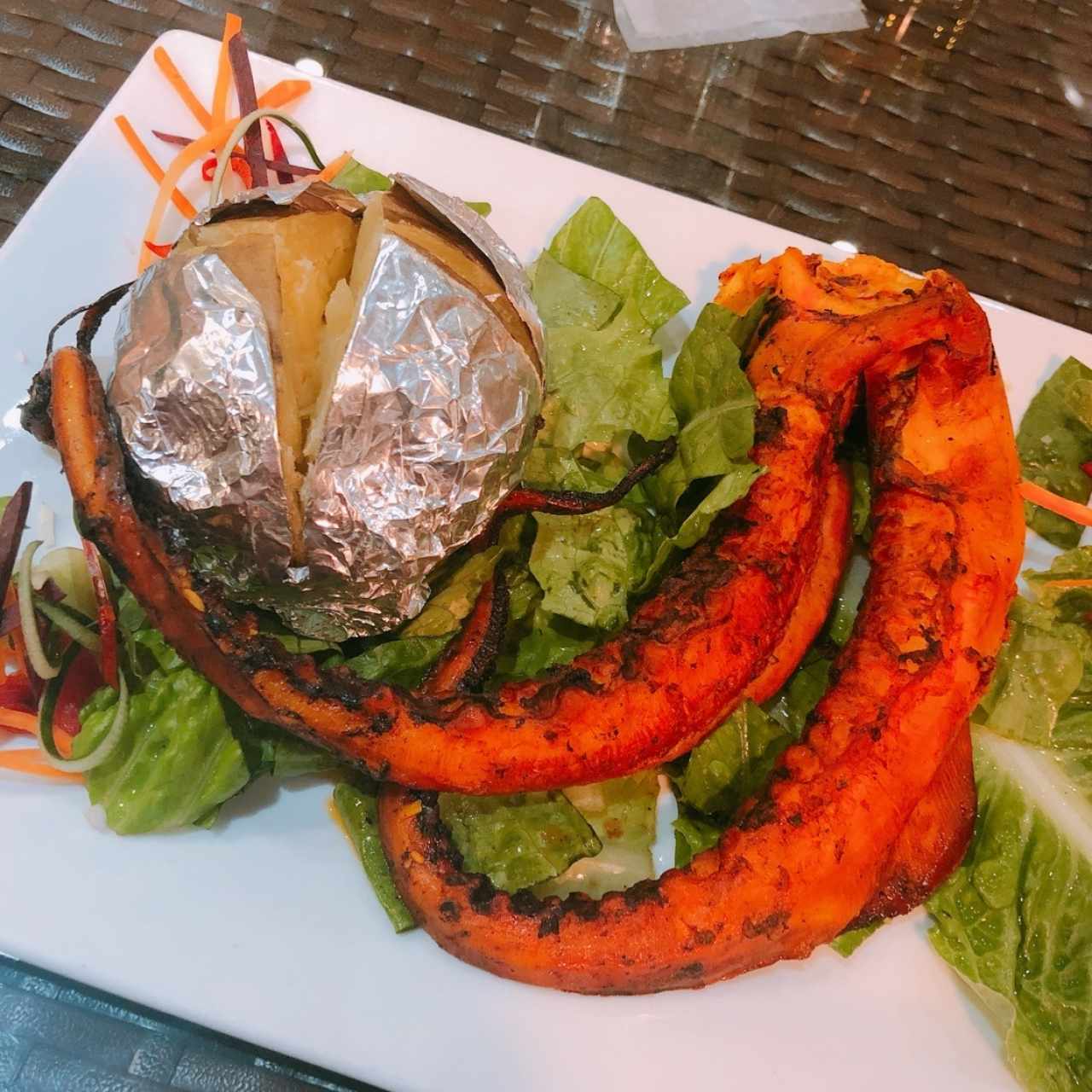 Pulpo al carbón