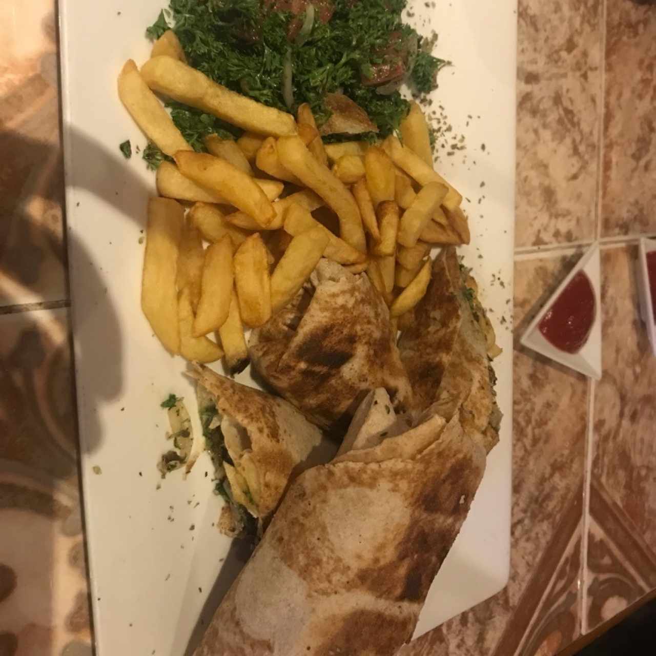 103. Shawarma de carne Al Basha