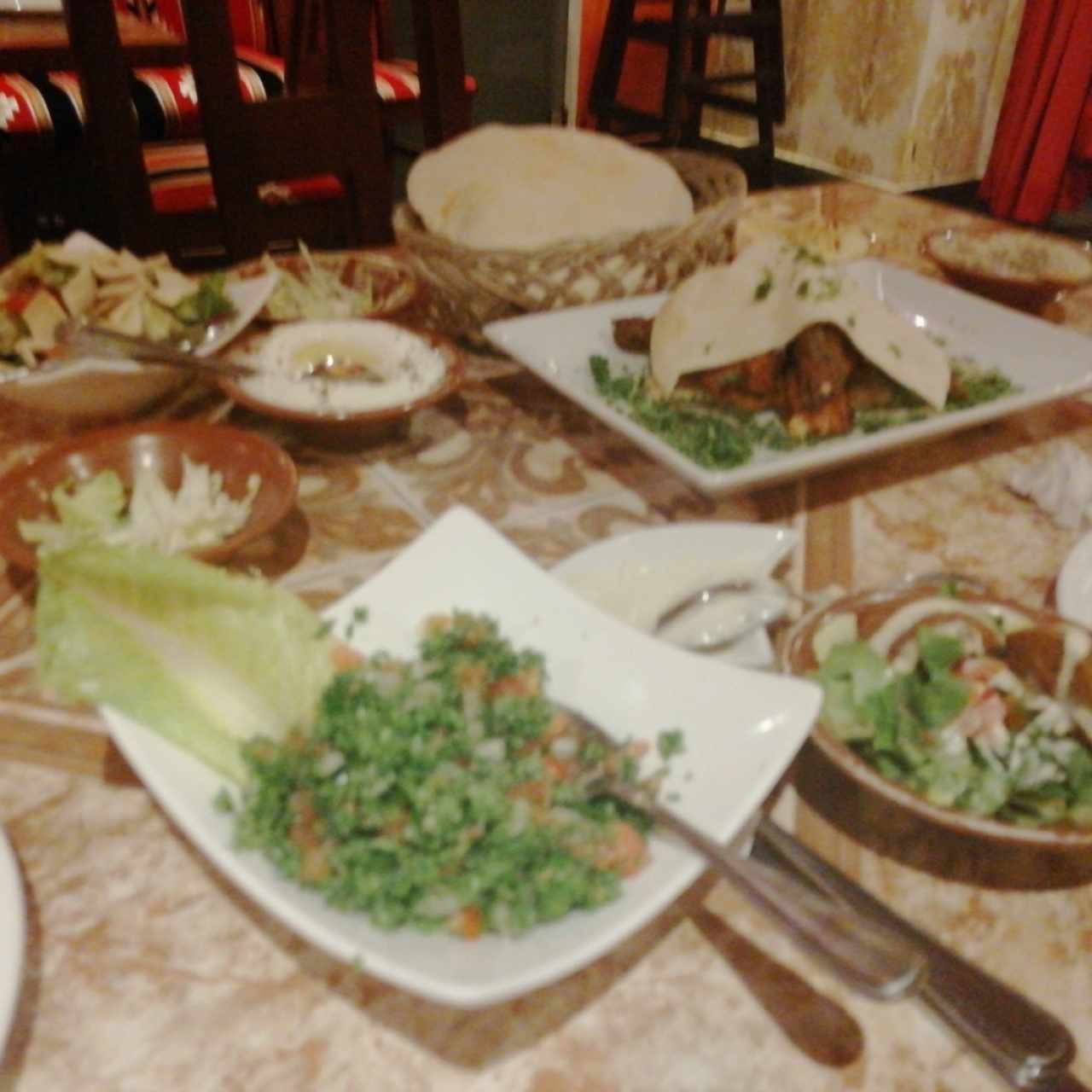 52. Mesa Libanesa (2 personas)