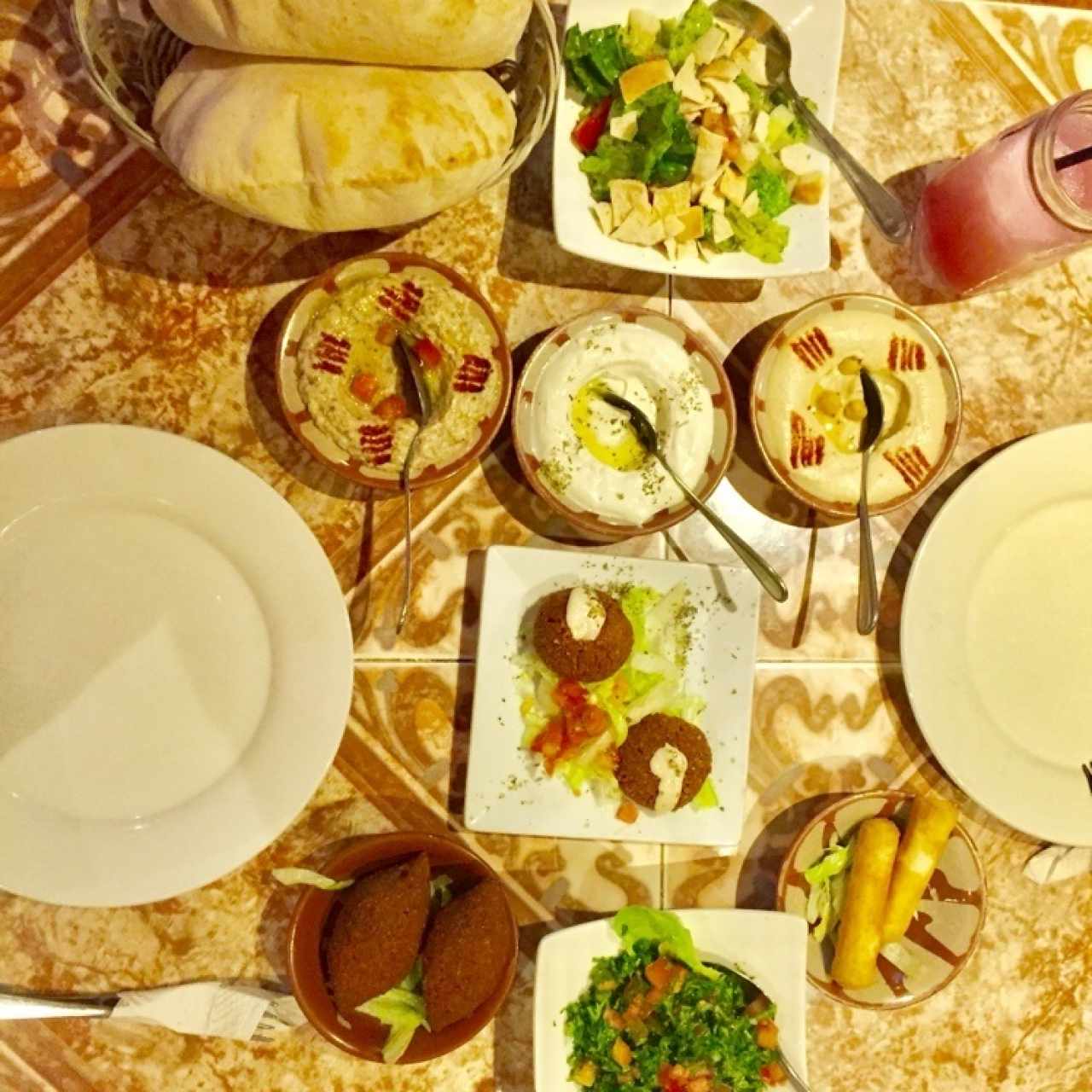 Mesa Libanesa (2 personas)