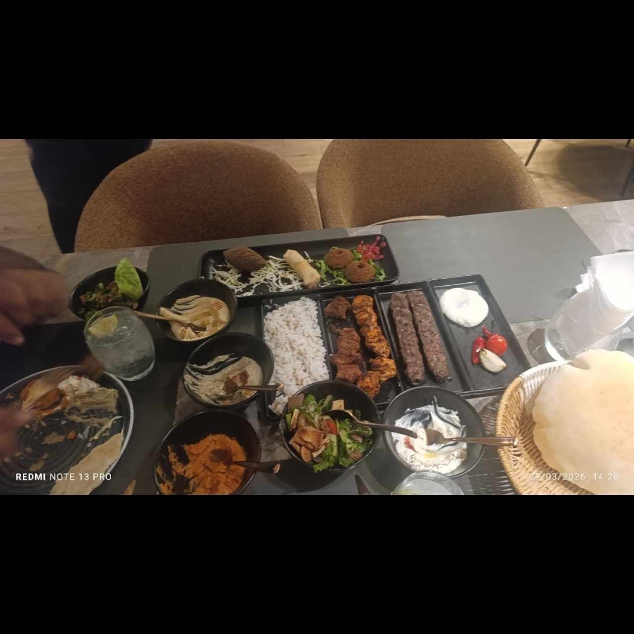Mesa Libanesa (2 personas)
