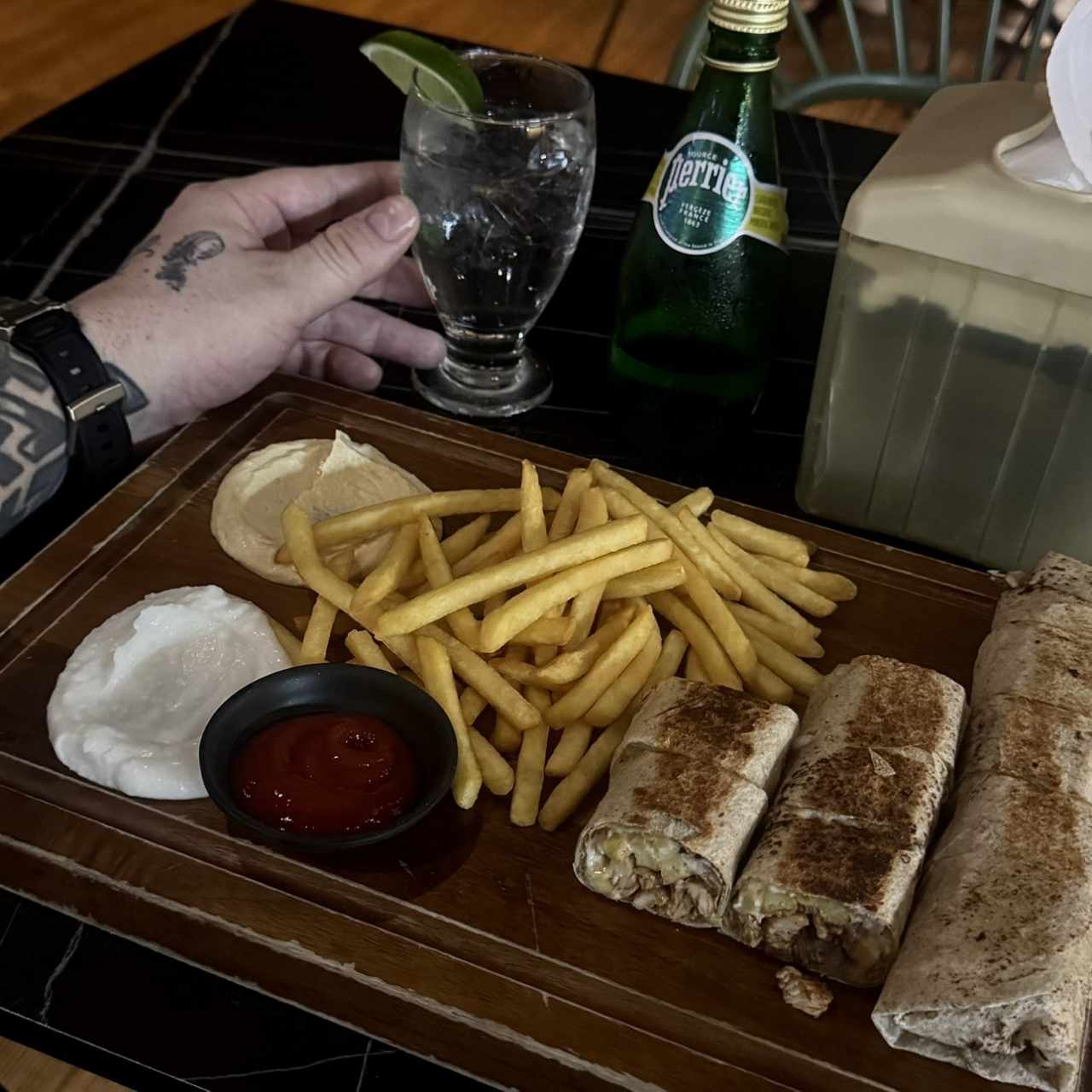 Shawarma de Pollo El Chef