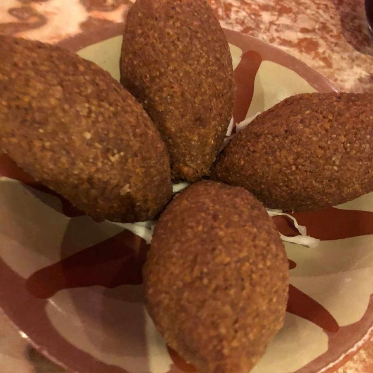 Kibbi de carne (frito)