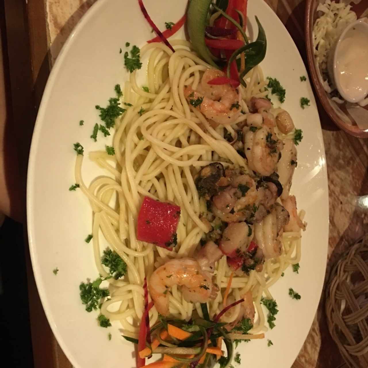 spaghetti a la Marinera