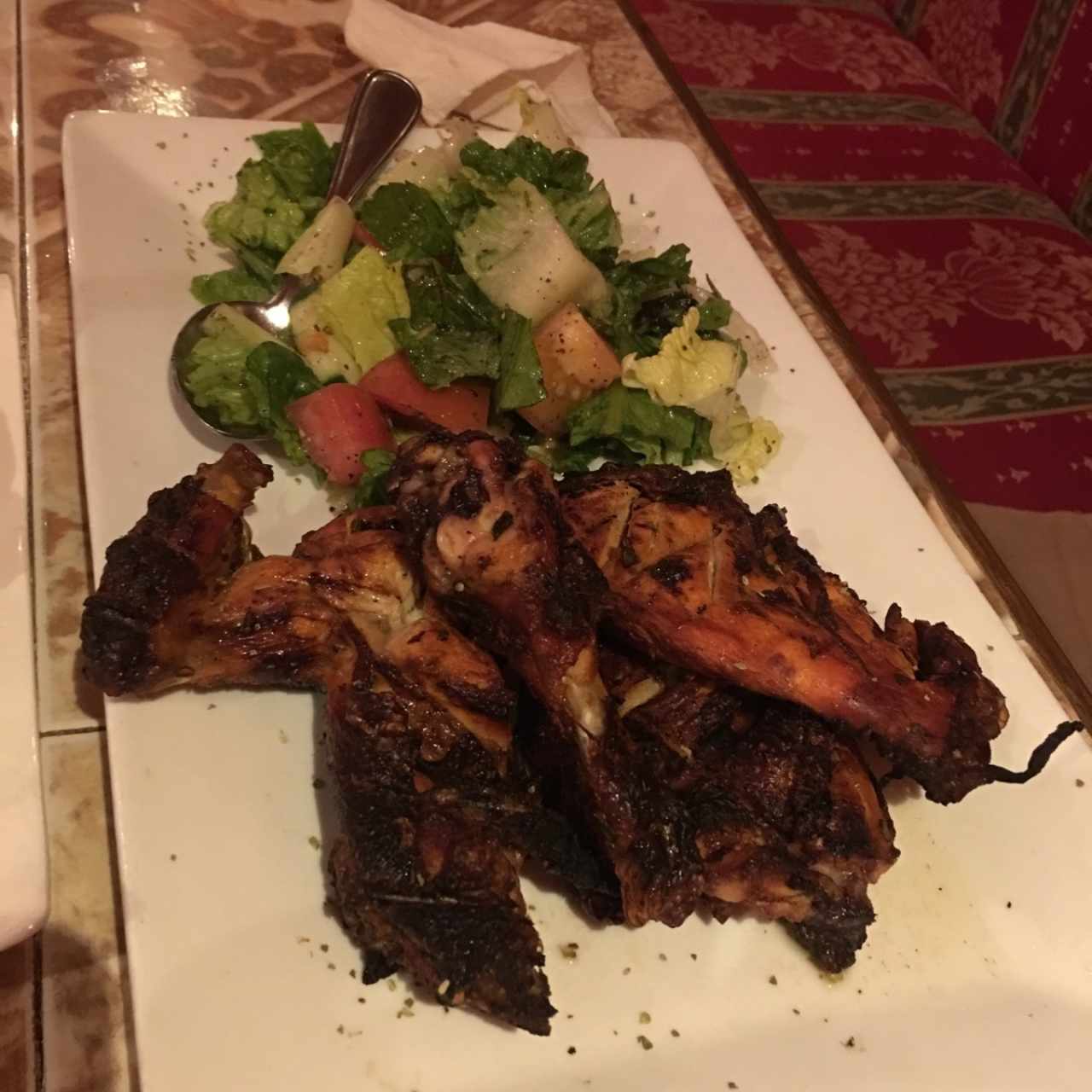 pollos libanesa de carbon