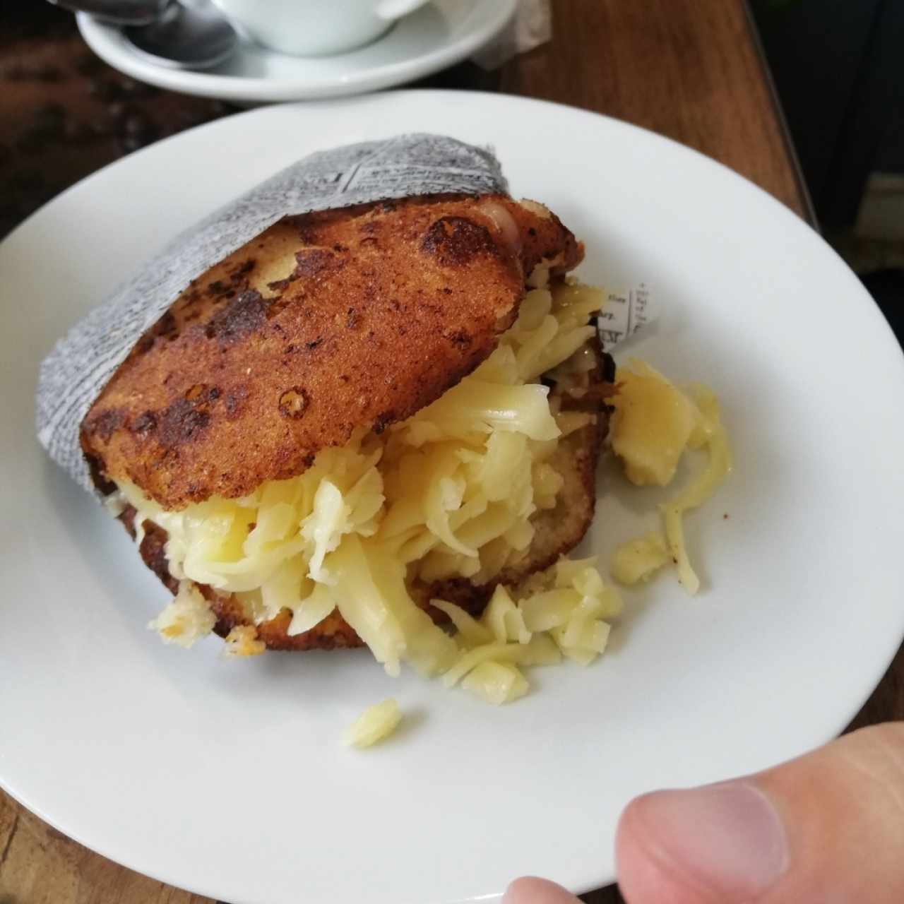 Ropa Vieja con queso gouda