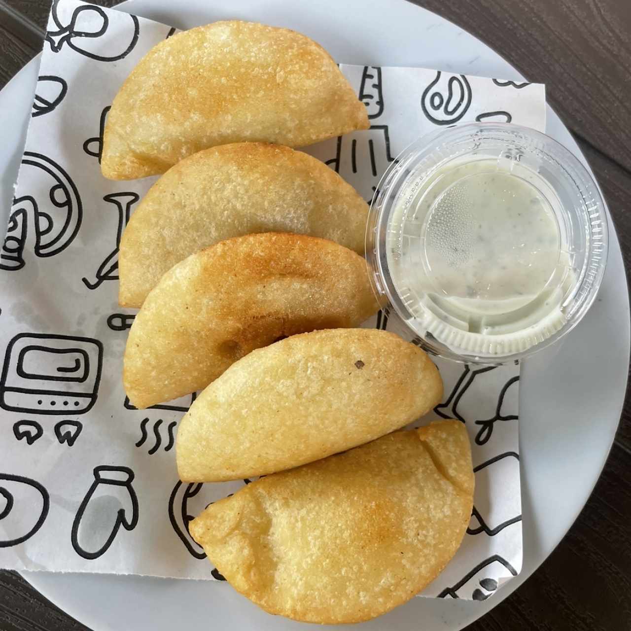 Empanaditas de ropa vieja y queso