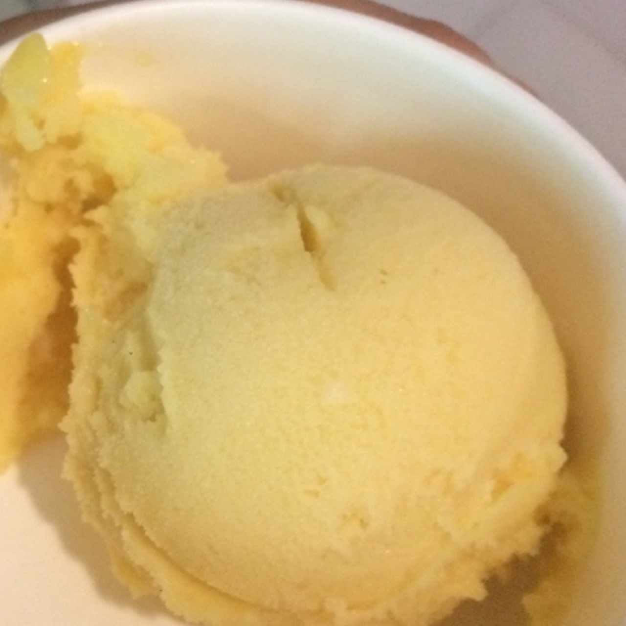 Helado de maracuya 