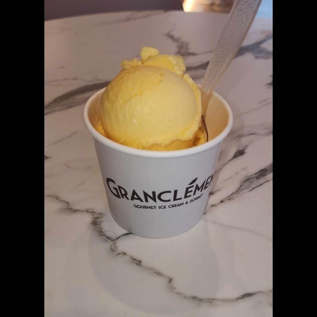 helado de mango