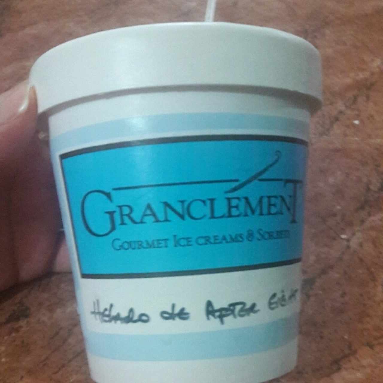 Pinta de helado after eight